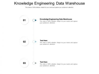 Knowledge engineering data warehouse ppt powerpoint presentation gallery model cpb