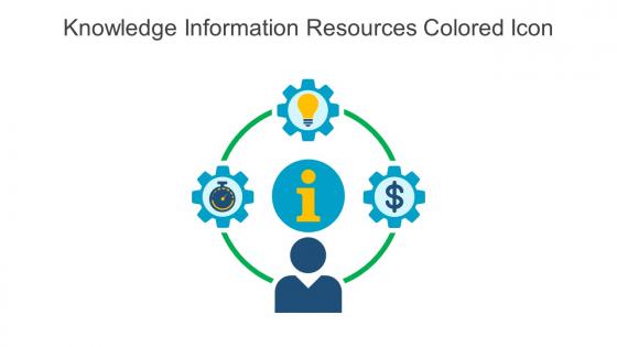 Knowledge Information Resources Colored Icon In Powerpoint Pptx Png And Editable Eps Format