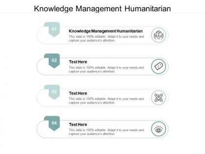 Knowledge management humanitarian ppt powerpoint presentation portfolio picture cpb