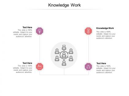 Knowledge work ppt powerpoint presentation styles model cpb