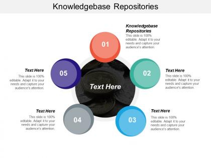 Knowledgebase repositories ppt powerpoint presentation ideas designs cpb