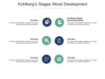 Kohlbergs stages moral development ppt powerpoint presentation show example cpb