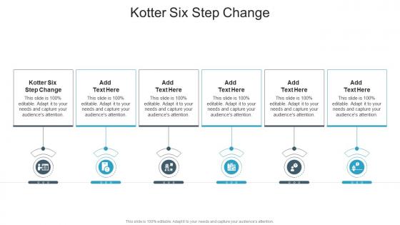 Kotter Six Step Change In Powerpoint And Google Slides Cpb