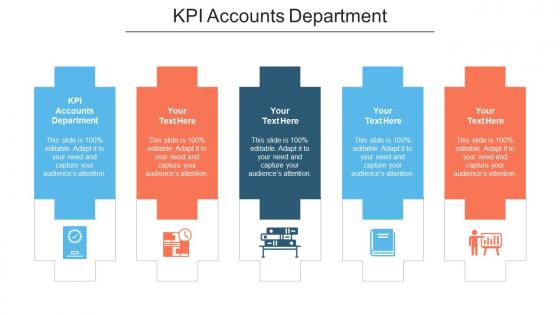 KPI Accounts Department Ppt Powerpoint Presentation Summary Infographics Cpb
