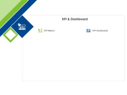 Kpi and dashboard ppt powerpoint presentation infographics graphics