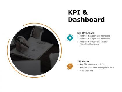 Kpi and dashboard ppt powerpoint presentation introduction