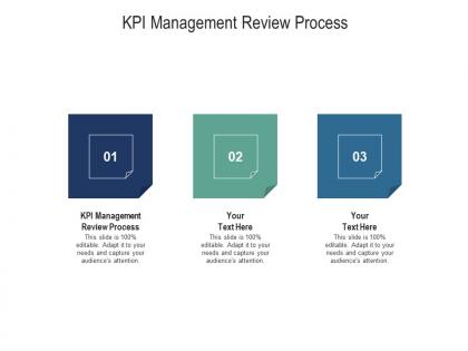Kpi management review process ppt powerpoint presentation pictures topics cpb