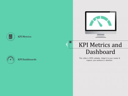 Kpi metrics and dashboard n595 ppt powerpoint presentation backgrounds