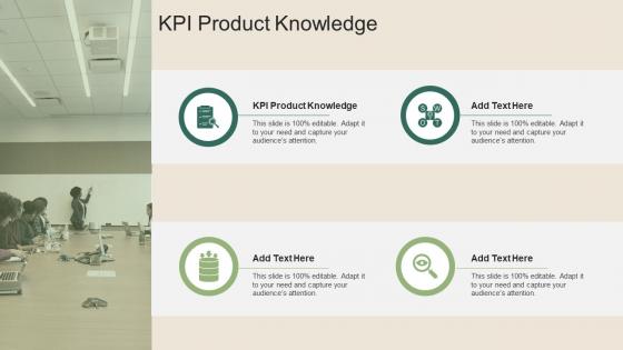 KPI Product Knowledge In Powerpoint And Google Slides Cpb