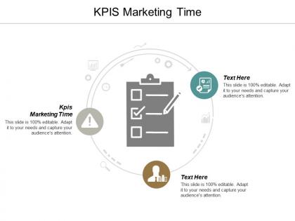 Kpis marketing time ppt powerpoint presentation file layouts cpb