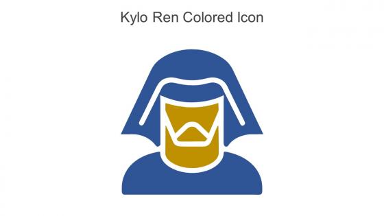Kylo Ren Colored Icon In Powerpoint Pptx Png And Editable Eps Format