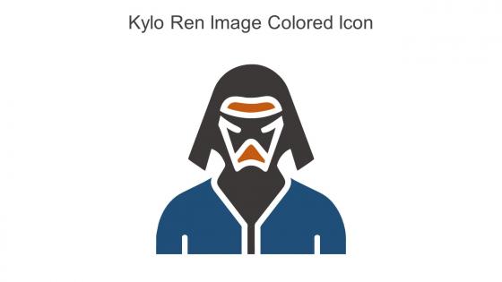 Kylo Ren Image Colored Icon In Powerpoint Pptx Png And Editable Eps Format