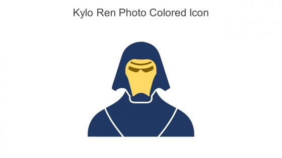 Kylo Ren Photo Colored Icon In Powerpoint Pptx Png And Editable Eps Format