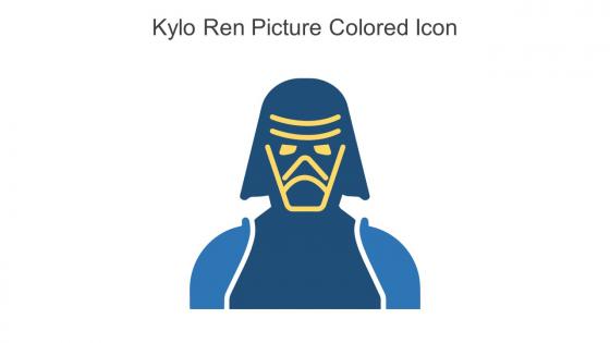 Kylo Ren Picture Colored Icon In Powerpoint Pptx Png And Editable Eps Format