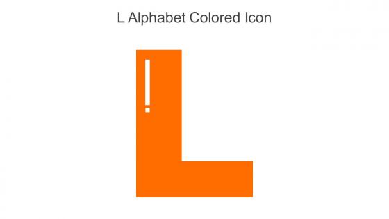 L Alphabet Colored Icon In Powerpoint Pptx Png And Editable Eps Format