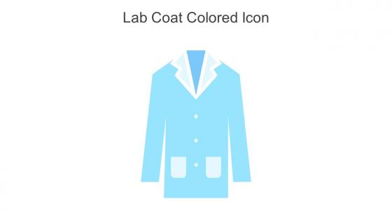 Lab Coat Colored Icon In Powerpoint Pptx Png And Editable Eps Format