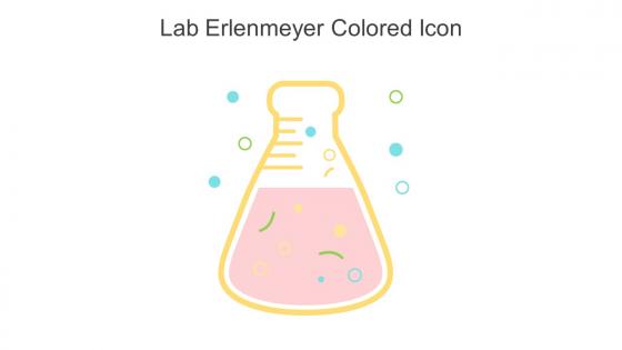 Lab Erlenmeyer Colored Icon In Powerpoint Pptx Png And Editable Eps Format