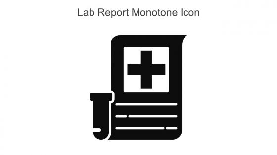 Lab Report Monotone Icon In Powerpoint Pptx Png And Editable Eps Format