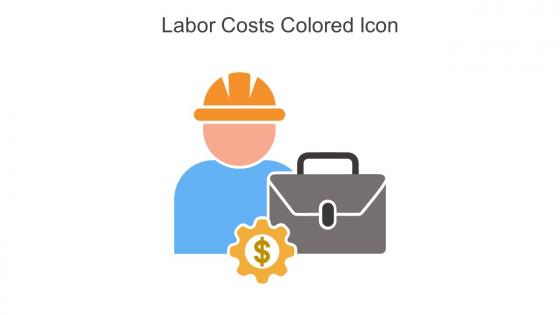 Labor Costs Colored Icon In Powerpoint Pptx Png And Editable Eps Format