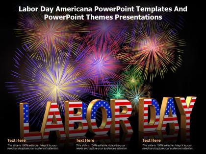 Labor day americana powerpoint templates and powerpoint themes presentations