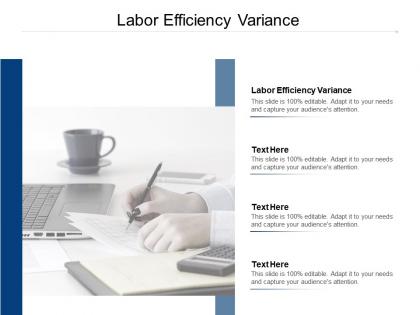 Labor efficiency variance ppt powerpoint presentation styles format ideas cpb