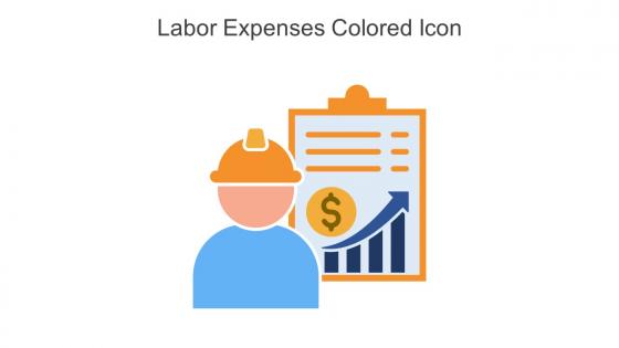 Labor Expenses Colored Icon In Powerpoint Pptx Png And Editable Eps Format