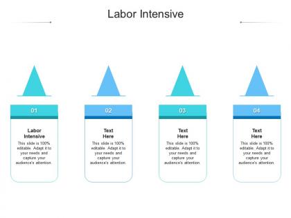 Labor intensive ppt powerpoint presentation model display cpb