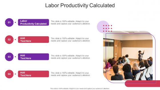 Labor Productivity Calculated In Powerpoint And Google Slides Cpb