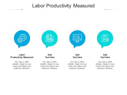 Labor productivity measured ppt powerpoint presentation gallery demonstration cpb