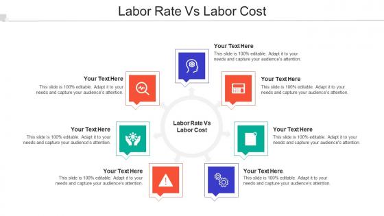 Labor Rate Vs Labor Cost Ppt Powerpoint Presentation Portfolio Images Cpb