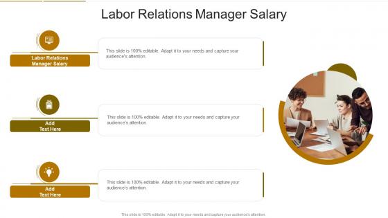 Labor Relations Manager Salary In Powerpoint And Google Slides Cpb