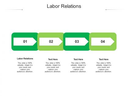 Labor relations ppt powerpoint presentation professional graphics template cpb