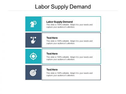 Labor supply demand ppt powerpoint presentation summary clipart images cpb