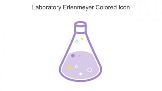 Laboratory Erlenmeyer Colored Icon In Powerpoint Pptx Png And Editable Eps Format
