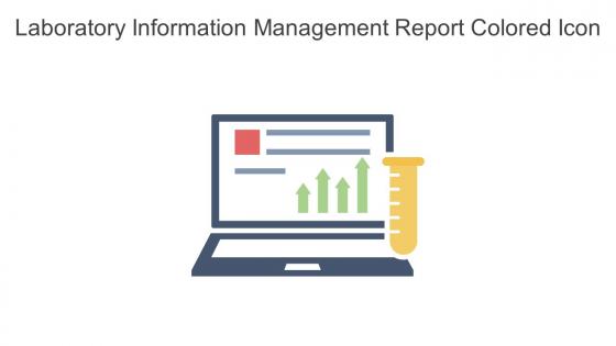 Laboratory Information Management Report Colored Icon In Powerpoint Pptx Png And Editable Eps Format