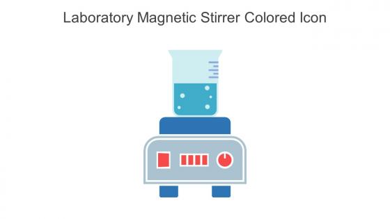 Laboratory Magnetic Stirrer Colored Icon In Powerpoint Pptx Png And Editable Eps Format