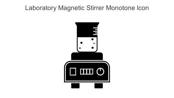 Laboratory Magnetic Stirrer Monotone Icon In Powerpoint Pptx Png And Editable Eps Format