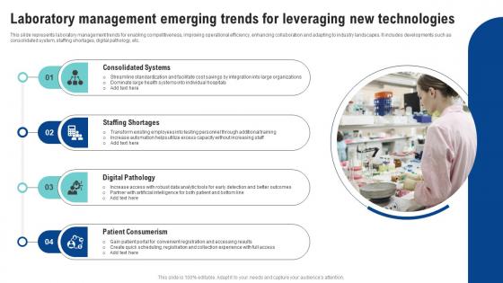 Laboratory Management Emerging Trends For Leveraging New Technologies