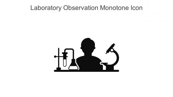 Laboratory Observation Monotone Icon In Powerpoint Pptx Png And Editable Eps Format