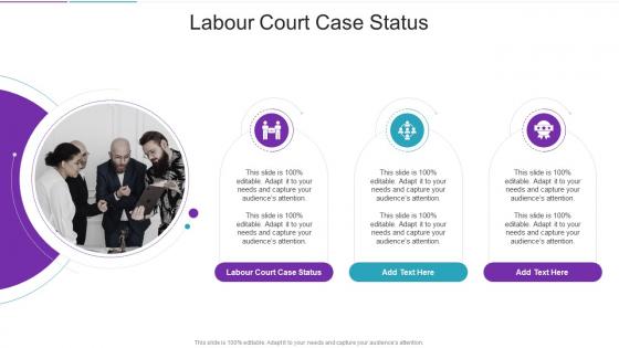 Labour Court Case Status In Powerpoint And Google Slides Cpb