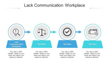 Lack communication workplace ppt powerpoint presentation portfolio graphics design cpb