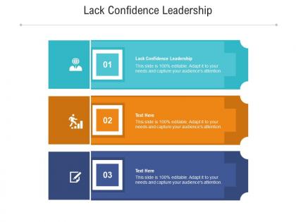 Lack confidence leadership ppt powerpoint presentation inspiration graphics tutorials cpb