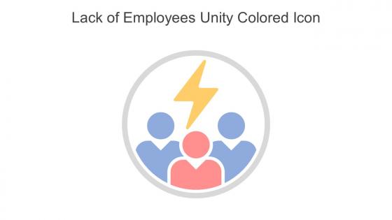 Lack Of Employees Unity Colored Icon In Powerpoint Pptx Png And Editable Eps Format