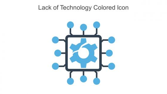 Lack Of Technology Colored Icon In Powerpoint Pptx Png And Editable Eps Format