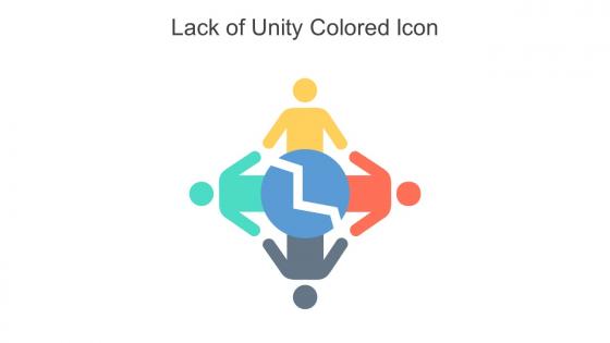 Lack Of Unity Colored Icon In Powerpoint Pptx Png And Editable Eps Format