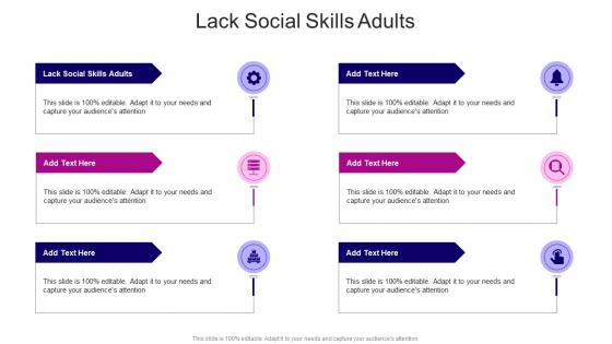 Lack Social Skills Adults In Powerpoint And Google Slides Cpb