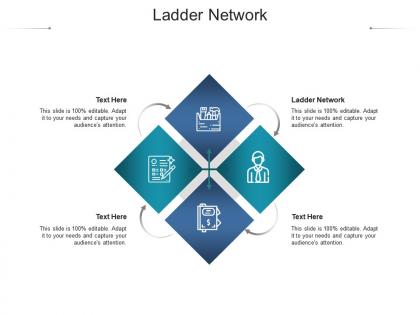 Ladder network ppt powerpoint presentation model images cpb
