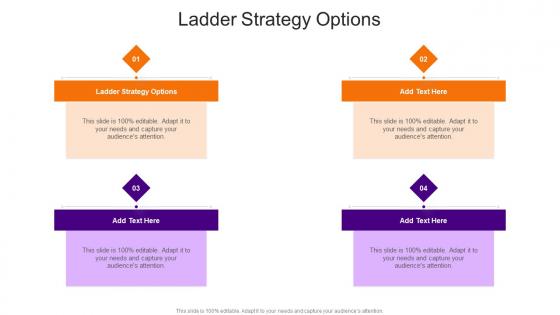 Ladder Strategy Options In Powerpoint And Google Slides Cpb