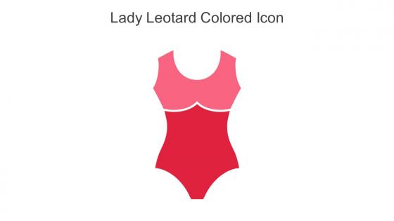 Lady Leotard Colored Icon In Powerpoint Pptx Png And Editable Eps Format
