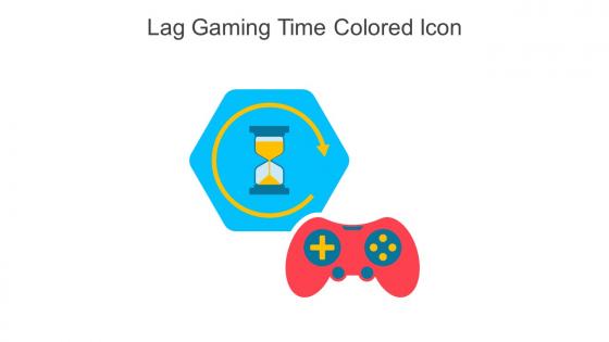 Lag Gaming Time Colored Icon In Powerpoint Pptx Png And Editable Eps Format